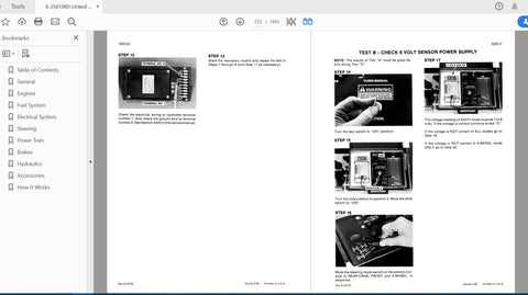 Enhance your maintenance routine with the CASE IH TRACTOR 4494, 4694 Complete Service Manual (8-25610R0)