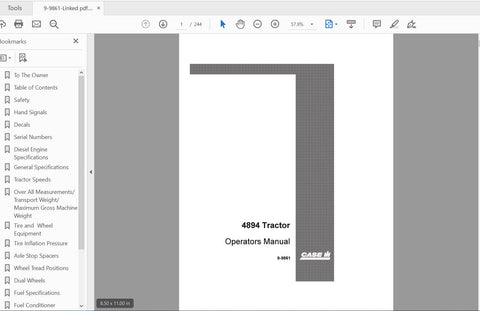 Discover the essential CASE IH Tractor 4894 Operator’s Manual, a comprehensive PDF file designed to enhance your operational efficiency and maintenance knowledge. This manual is an invaluable resource for both new and experienced operators, providing detailed insights into the features and functionalities of your tractor.