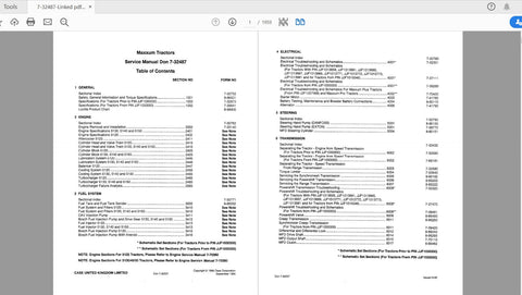 Enhance your maintenance routine with the CASE IH Tractor 5100 Series Maxxum Service Manual (7-32487). This comprehensive PDF file is designed to provide you with all the essential information