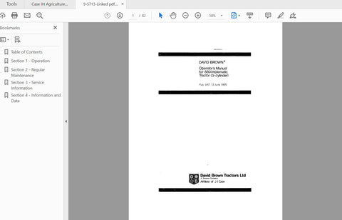 Discover the essential CASE IH Tractor 880 Implematic Operator’s Manual, specifically designed for the 3-cylinder model. This comprehensive PDF file (9-5713) provides you with all the necessary information to operate and maintain your tractor efficiently. With clear
