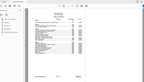 Unlock the full potential of your CASE IH Tractor with the comprehensive 900 Plate Type & Cyclo Planters Complete Service Manual (8-96000R0). This PDF file is an essential resource