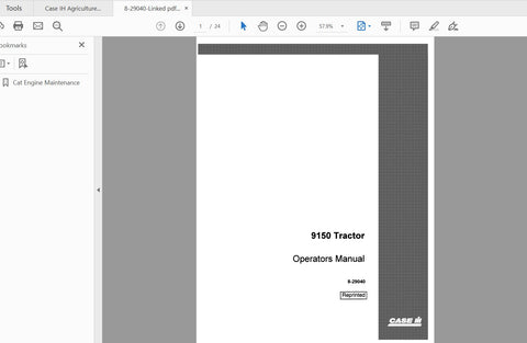 Discover the essential CASE IH TRACTOR 9150 Operator’s Manual, a comprehensive PDF file designed to enhance your operational efficiency. This manual provides detailed