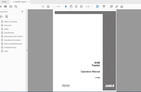 Discover the essential CASE IH TRACTOR 9150 4WD Operator’s Manual, designed specifically for models prior to P.I.N. JCB0003600. This comprehensive PDF