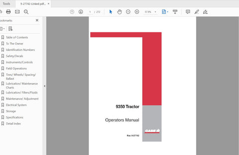 Discover the essential CASE IH TRACTOR 9350 Operator’s Manual, a comprehensive PDF file designed to enhance your operational efficiency. This manual provides detailed insights into the features and functionalities of the 9350 model, ensuring