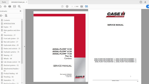 Unlock the full potential of your CASE IH Axial-Flow combines with the comprehensive Service 