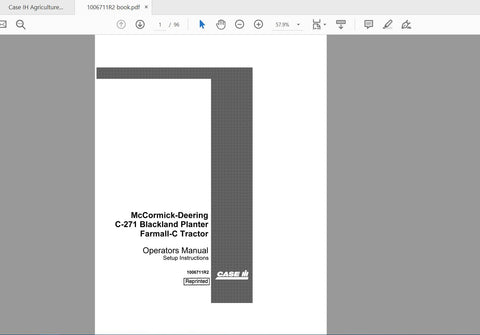 With clear diagrams and step-by-step guidance, this manual empowers you to operate and maintain your tractor efficiently. Whether you're troubleshooting issues or performing routine maintenance, the user-friendly format makes it easy to navigate and find the