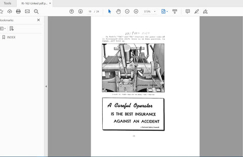 Discover the essential CASE IH Tractor Operator’s Manual for the Eagle Hitch and Hydraulic System, specifically designed for models VAC, VA, and VAH RI-162. This comprehensive PDF file serves as your go-to resource for understanding the intricacies of your tractor's