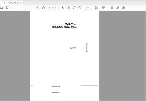 Enhance your operational efficiency with the CASE IH Tractor CS78, CS78A, CS86A, and CS94A Operator’s Manual. This comprehensive PDF file is designed to provide you with essential