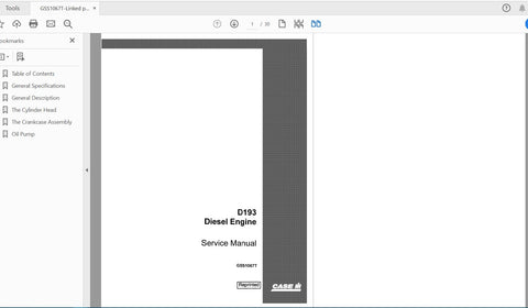 Unlock the full potential of your CASE IH Tractor D-193 Diesel Engine with the comprehensive Farmall and International 350 Service Manual (GSS1067T). This PDF file is an essential resource 