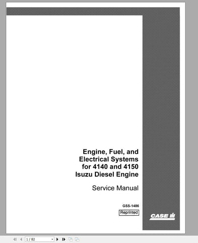 Unlock the full potential of your CASE IH tractor with the comprehensive Engine, Fuel, and Electrical Systems