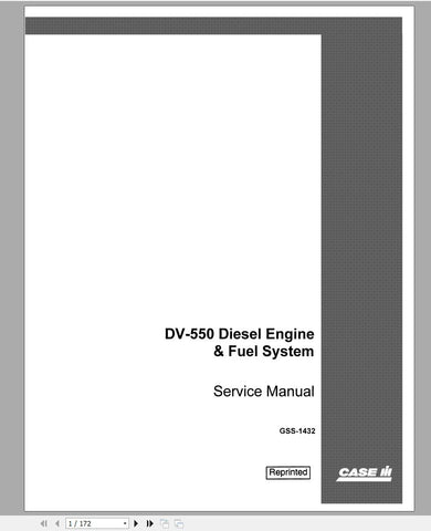 Unlock the full potential of your CASE IH tractor with the Diesel 550 Service Manual (GSS1432) in PDF format. This comprehensive guide is designed to provide you with detailed