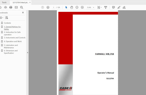 Discover the essential CASE IH Tractor Farmall 30B and 35B Operator’s Manual, a comprehensive PDF file designed to enhance your farming experience. This manual provides detailed instructions