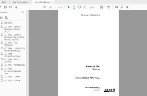 Discover the essential CASE IH Tractor Farmall 75C Operator’s Manual, a comprehensive PDF file designed to enhance your farming experience. This manual provides detailed insights into the operation, maintenance, and troubleshooting of your Farmall