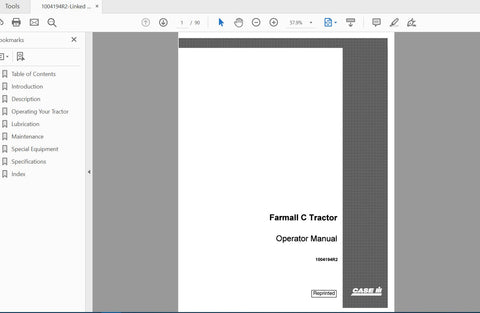 Unlock the full potential of your CASE IH Farmall C tractor with the comprehensive Operator’s Manual (PDF file). This essential guide provides detailed instructions and insights to ensure optimal performance and maintenance of your equipment