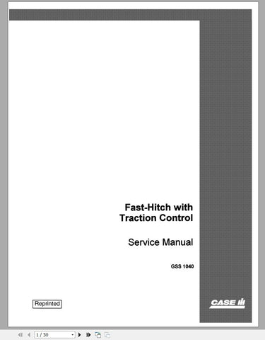 Discover the ultimate resource for your CASE IH Tractor with the Farmall & International 400 & 400 Hi-Clear Hitch Service Manual (GSS1040). This comprehensive PDF file is designed