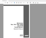 Discover the essential CASE IH Tractor Farmall Mowers Operator’s Manual, designed specifically for models 16A, 16B, 16BN, and 16HM. This comprehensive PDF file provides you with all