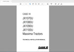 Discover the essential CASE IH Tractor Operator’s Manual for models JX1070U, JX1080U, JX1090U, and JX1100U. This comprehensive PDF file is designed to provide you with all the information you need to operate and maintain your tractor efficiently. With detailed