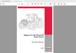 Enhance your farming efficiency with the CASE IH Tractor Magnum 215, 245, 275, 305 Operator’s Manual. This comprehensive PDF file is designed to provide you with essential information