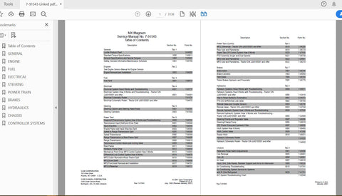 Unlock the full potential of your CASE IH Tractor with the comprehensive Service Manual for models MX180, MX200, MX220, MX240, and MX270. This PDF file is an essential resource 