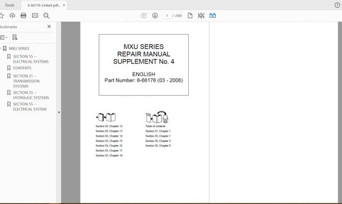 Enhance your maintenance routine with the CASE IH TRACTOR MXU100-110-115-125-135 Supplement Service Manual (6-66176). This comprehensive PDF file is designed to provide