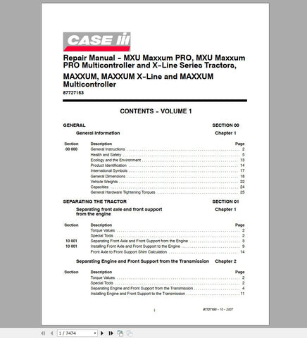 Unlock the full potential of your CASE IH Tractor with the MXU100, MXU110, MXU115, MXU125, MXU130, and MXU135 Value