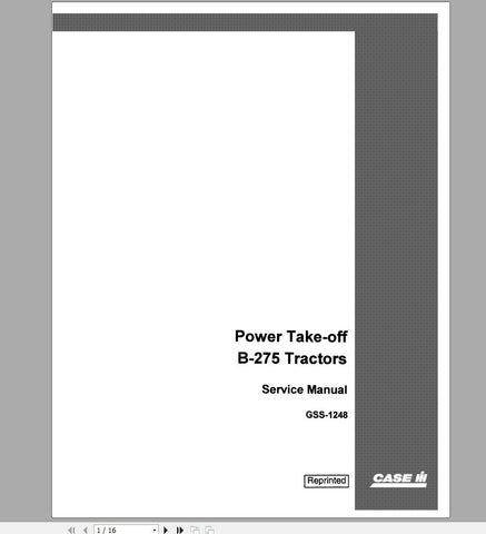 Enhance your maintenance capabilities with the CASE IH Tractor Power Unit Clutches Service Manual GSS5053. This comprehensive PDF file is designed for both professionals and enthusiasts