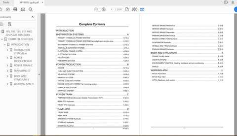 Unlock the full potential of your CASE IH Tractor Puma series with the comprehensive service manual (84190392) available in PDF format. This essential guide covers
