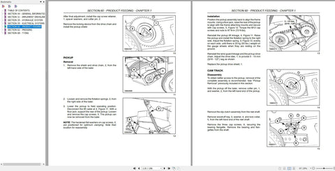 Unlock the full potential of your CASE IH RB444 Round Balers with the comprehensive Repair Manual