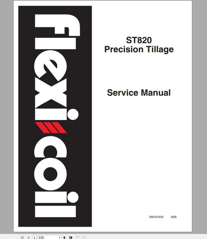 Enhance your farming efficiency with the CASE IH Tractor ST820 Precision Tillage Service Manual NW-010V2. This comprehensive PDF file is designed to provide you with all the