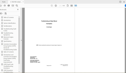 Discover the essential CASE IH Tractor STX Series 9 Liter Fuel System Service Manual (6-10631R0) in a convenient PDF format. This comprehensive guide is designed for both professionals