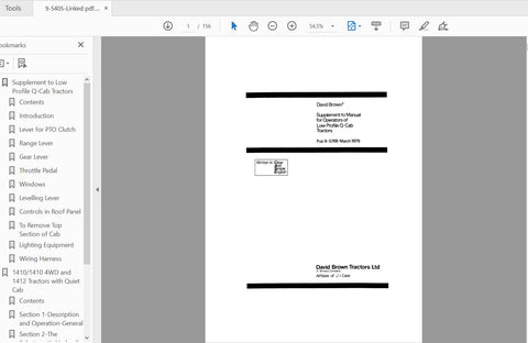 Discover the essential CASE IH Tractor Supplement to Low Profile Q-Cab 9-5405 Operator’s Manual, now available in a convenient PDF format. This comprehensive guide is designed