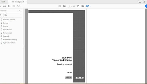 Unlock the full potential of your CASE IH VA Series Tractor with our comprehensive Engine
