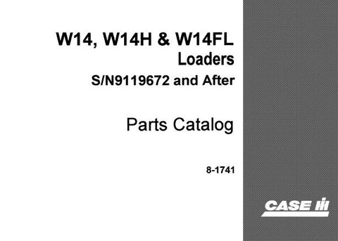 Discover the ultimate resource for your CASE IH W14, W14H, and W14FL loaders with our comprehensive Parts Catalog Manual in PDF format. This essential guide provides detailed diagrams and specifications, ensuring you have all the information needed for efficient maintenance and repairs.