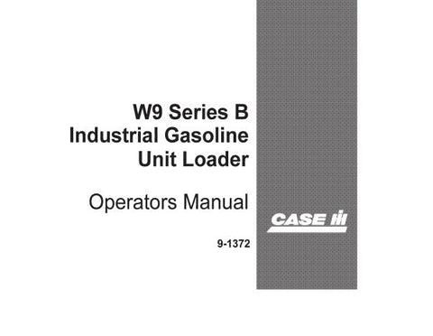 Discover the essential CASE IH W9 Series B Industrial Gasoline Unit Loader Operator’s Manual, now available in a convenient PDF format. This comprehensive guide is designed to enhance your operational efficiency and ensure you get the most out of your loader. With detailed instructions and specifications, you can confidently navigate the features and capabilities of your equipment.