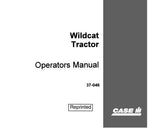 UNLOCK THE FULL POTENTIAL OF YOUR CASE IH WILDCAT TRACTOR WITH OUR COMPREHENSIVE OPERATOR’S MANUAL IN PDF FORMAT.