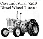 UNLOCK THE FULL POTENTIAL OF YOUR CASE INDUSTRIAL 920B DIESEL WHEEL TRACTOR WITH OUR COMPREHENSIVE OPERATOR’S MANUAL IN PDF FORMAT.