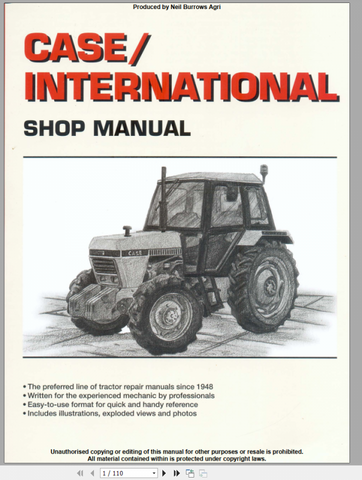 Unlock the full potential of your CASE International 1190 and 1690 series tractors with our comprehensive