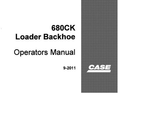 Discover the essential CASE 680CK Loader Backhoe Operator’s Manual, available in a convenient PDF format. This comprehensive guide is designed to enhance your operational efficiency and ensure you get the most out of your equipment. With detailed instructions and illustrations, it covers everything from basic operation to advanced maintenance techniques.