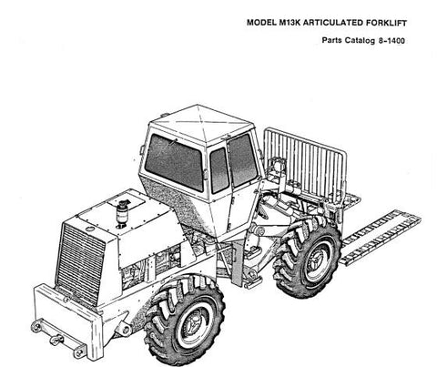 Discover the ultimate resource for maintaining your CASE M13K articulated forklift with our comprehensive Parts Catalog Manual in PDF format. This essential guide provides detailed diagrams and part numbers, ensuring you can easily identify and order the correct components for your equipment.