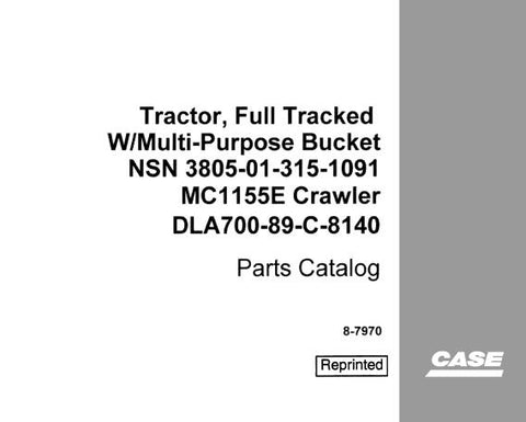Discover the ultimate resource for your CASE MC1155E Crawler with our comprehensive Parts Catalog Manual in PDF format. This essential guide provides detailed diagrams and part numbers, ensuring you have everything you need for efficient maintenance and repairs.