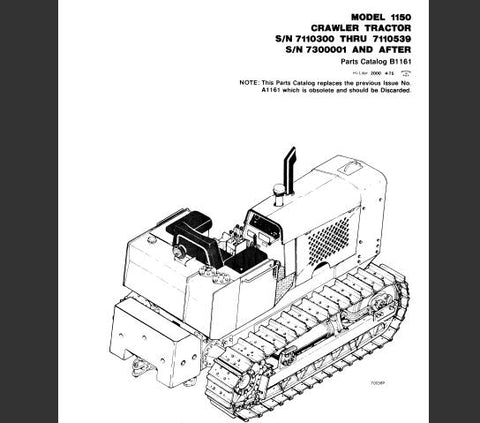 DISCOVER THE ULTIMATE RESOURCE FOR YOUR CASE MODEL 1150 CRAWLER WITH OUR COMPREHENSIVE PARTS CATALOGUE MANUAL IN PDF FORMAT.