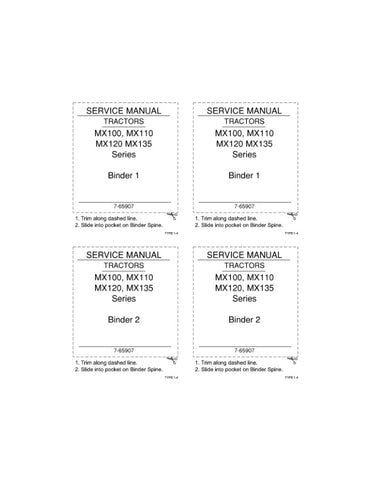 Unlock the full potential of your CASE MX100, MX110, MX120, and MX135 tractors with the comprehensive Service Manual (7-65907) in PDF format. This essential guide provides detailed instructions, diagrams, and troubleshooting tips to ensure your equipment runs smoothly and efficiently. Whether you're a seasoned mechanic or a DIY enthusiast, this manual is your go-to resource for maintenance and repairs, helping you save time and money while keeping your tractor in peak condition. Don't miss out on the 
