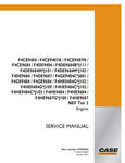 Unlock the full potential of your CASE NEF F4HE9484C engine with the comprehensive Engine Service Manual (47597684). This PDF file is an essential resource for both professionals and DIY enthusiasts, providing detailed instructions, diagrams, and troubleshooting tips to ensure optimal performance and longevity of your engine. With easy navigation and clear visuals, you can confidently tackle maintenance and repairs, saving time and money while keeping your equipment running smoothly. Don't miss out on this 