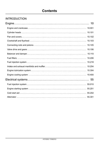 Unlock the full potential of your CASE S4Q and S4Q2 engines with the comprehensive Engine Service Manual (Part Number: 47372932) in PDF format. This essential guide provides detailed instructions, diagrams, and troubleshooting tips to ensure optimal performance and longevity of your equipment. Whether you're a seasoned technician or a DIY enthusiast, this manual is your go-to resource for efficient maintenance and repair, helping you save time and money while keeping your engines running smoothly. Don't mis