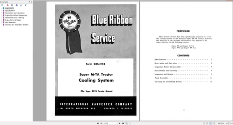 Enhance your maintenance capabilities with the CASE SUPER M-TA Tractor Cooling System Service Manual (GSS-1174). This comprehensive PDF file is designed to provide