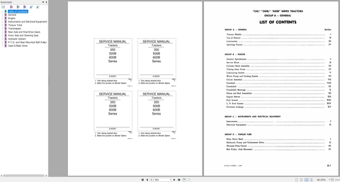 Discover the ultimate resource for maintaining your CASE Tractor with the 350, 500B, and 600B Series Service Manual