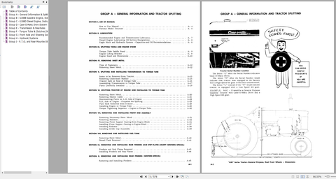Discover the ultimate resource for maintaining your CASE Tractor 630 Series with the comprehensive Service Manual