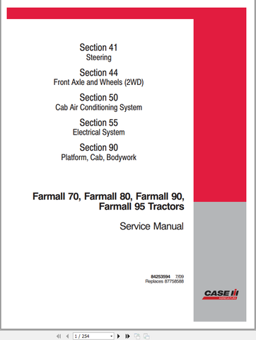 Unlock the full potential of your CASE Tractor Farmall 70, 80, 90, and 95 with our comprehensive Service