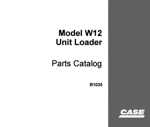 Discover the ultimate resource for your CASE W12 Unit Loader with our comprehensive Parts Catalog Manual in PDF format. This essential guide provides detailed diagrams and part numbers, ensuring you have everything you need for efficient maintenance and repairs.