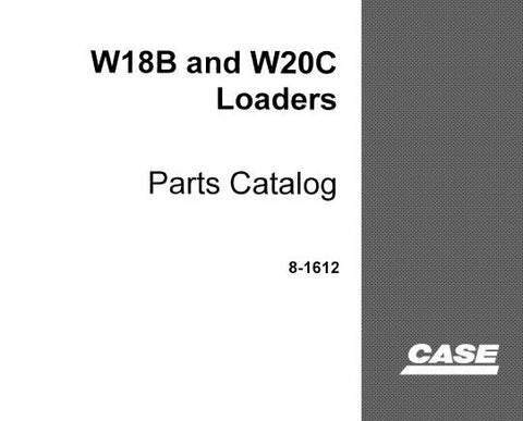Discover the ultimate resource for your CASE W18B and W20C loaders with our comprehensive Parts Catalog Manual in PDF format. This essential guide provides detailed diagrams and part numbers, ensuring you can easily identify and order the components you need for efficient maintenance and repairs.